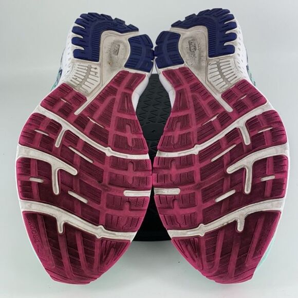 Brooks Adrenaline GTS 21 Mint Green/Pink Running Shoes Women's Size 8 - Picture 10 of 11